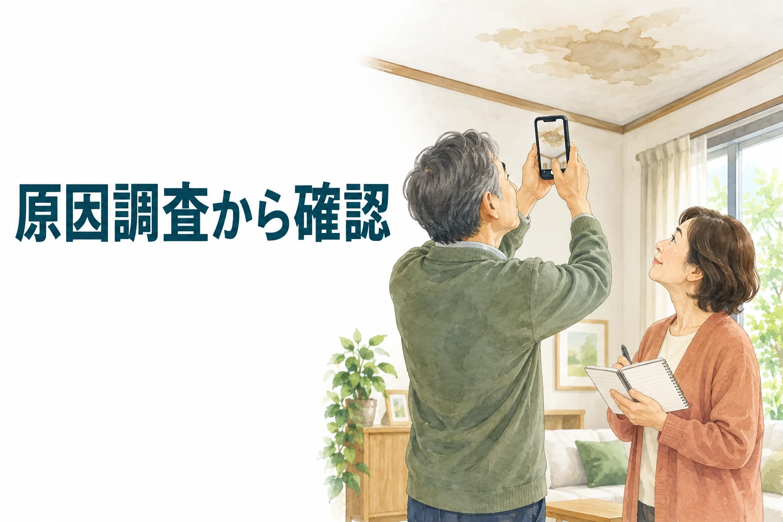 雨漏り 修理 費用：原因調査から確認