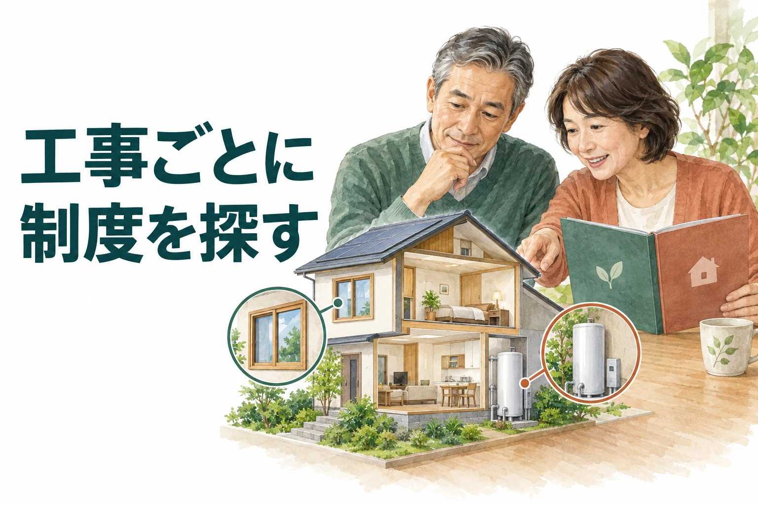 リフォーム 補助金 2026：工事ごとに制度を探す